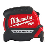 Milwaukee 48-22-0325G 25' Compact Wide Blade Magnetic Tape 2-Pack - 2