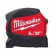 Milwaukee 48-22-0426 8m/26' Compact Wide Blade Tape Measure