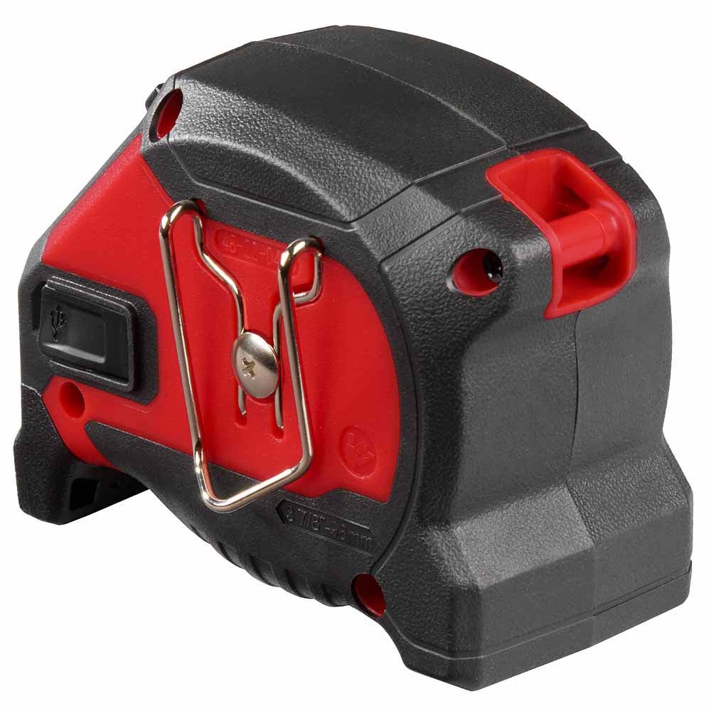 Milwaukee 48-22-0428 25" Compact Wide Blade Magnetic Tape Measure w/ Rechargeable 100 Lumen LED Light - 9