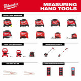 Milwaukee 48-22-0428 25" Compact Wide Blade Magnetic Tape Measure w/ Rechargeable 100 Lumen LED Light - 11