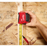 Milwaukee 48-22-0812 12' Tape Measure with Fractional Scale and Impact-Resistant Body - 4