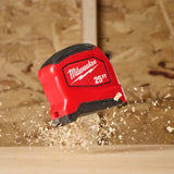 Milwaukee 48-22-0812 12' Tape Measure with Fractional Scale and Impact-Resistant Body - 6