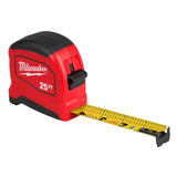 Milwaukee 48-22-0825 25' Tape Measure with Fractional Scale and 11' Reach