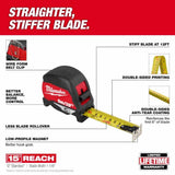 Milwaukee 48-22-1026M 8m 26 ft Magnetic Tape Measure with Low-Profile Magnet - 2