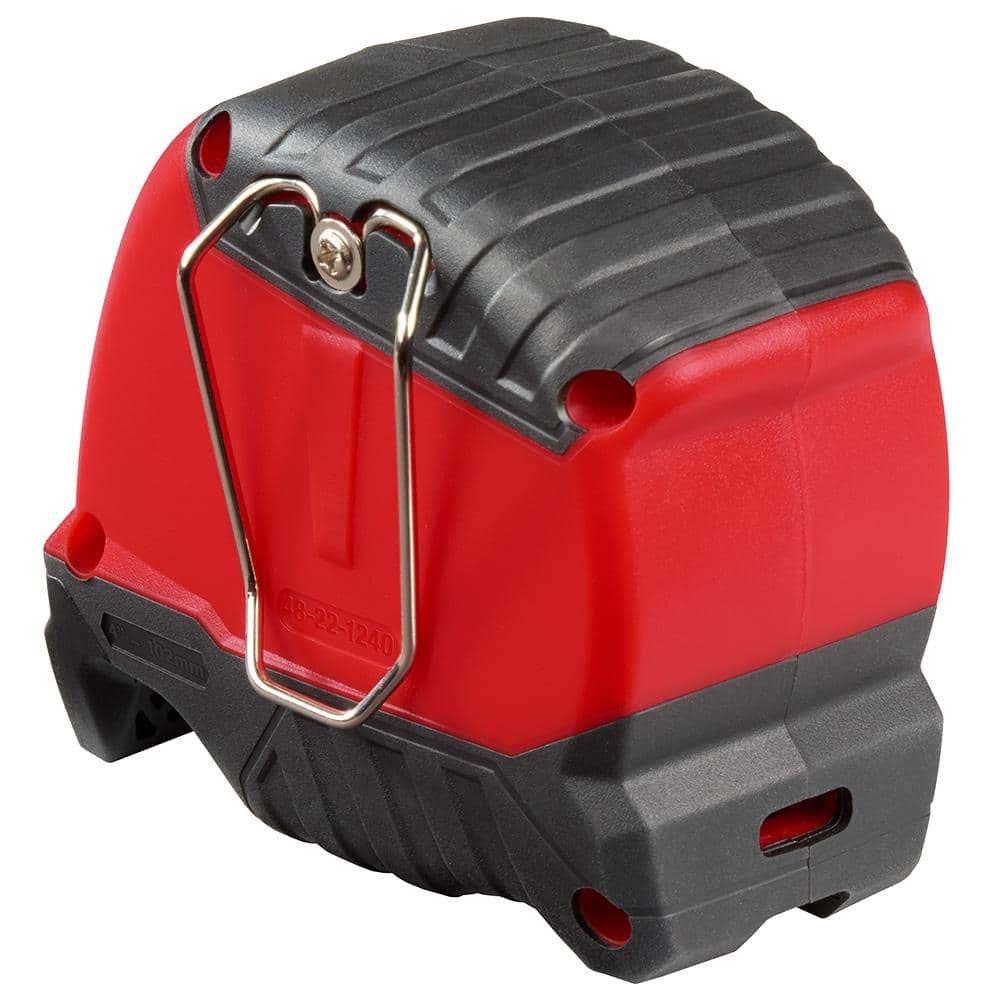 Milwaukee 48-22-1240 40 ft. Wide Blade Tape Measure with 18 ft Reach and 15 ft Standout (1 Pack) - 4