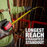 Milwaukee 48-22-1240 40 ft. Wide Blade Tape Measure with 18 ft Reach and 15 ft Standout (1 Pack) - 6
