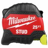 Milwaukee 48-22-1425 25ft STUD Tape Measure - 8