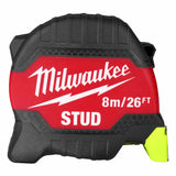 Milwaukee 48-22-1426 8m/26ft STUD Tape Measure - 7