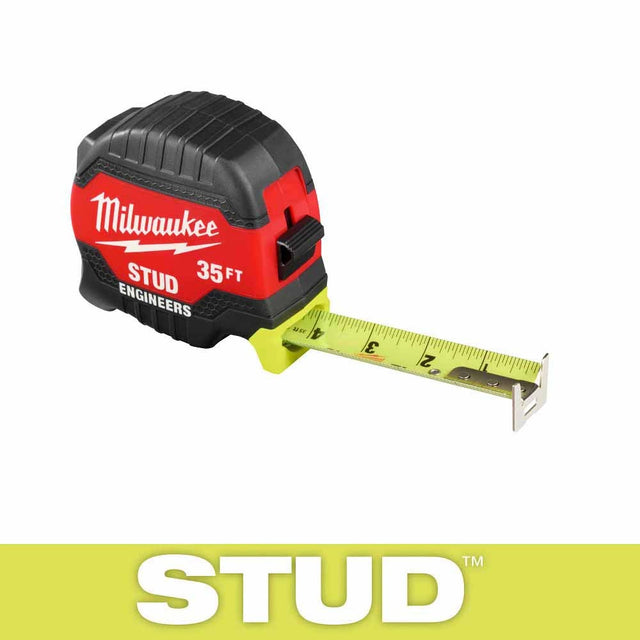 Milwaukee 48-22-1435E 35ft STUD Tape Measure with Engineer's Scale