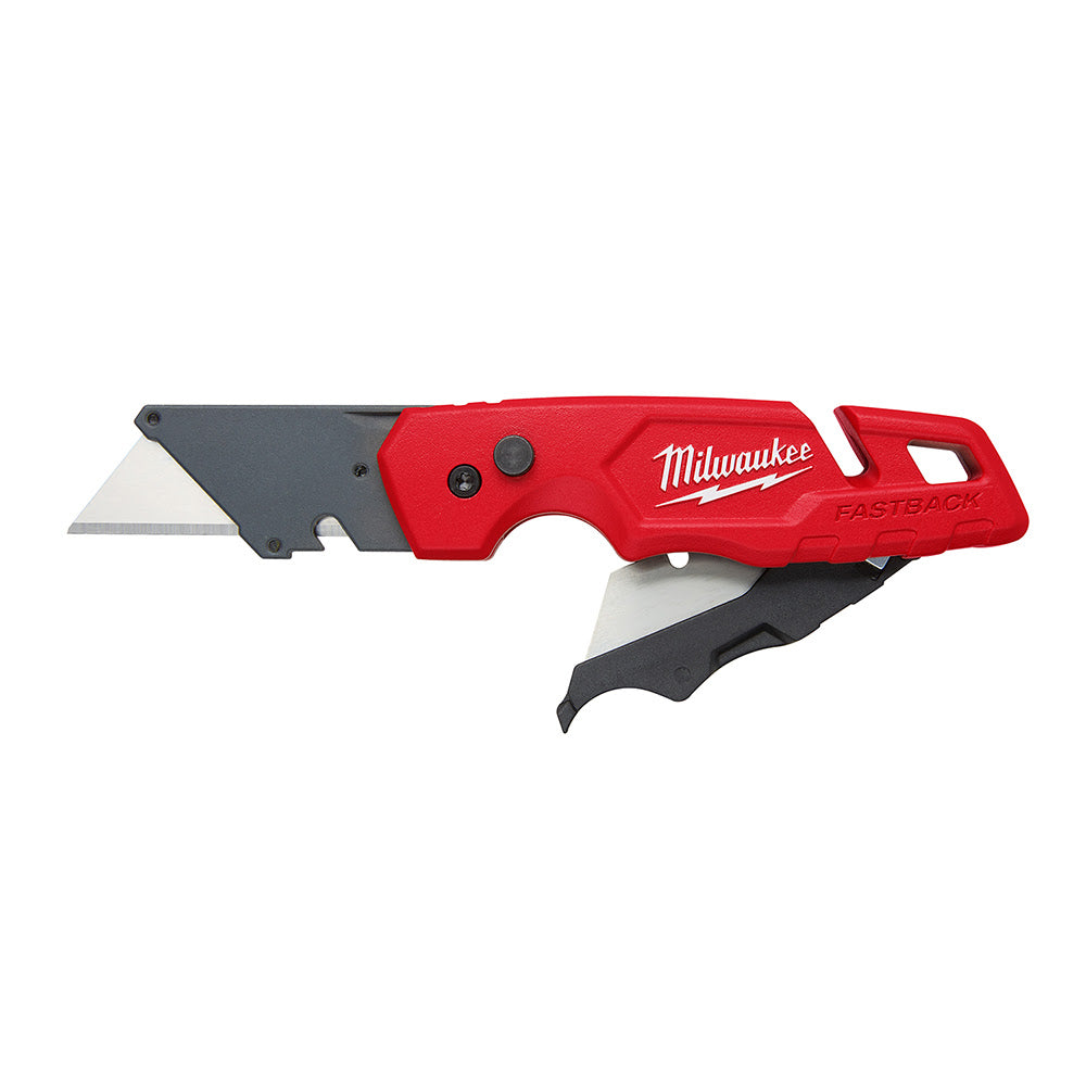 Milwaukee 48-22-1502 FASTBACK Folding Utility Knife w/ Blade Storage - 2