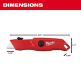 Milwaukee 48-22-1512 Self Retracting Utility Knife - 4