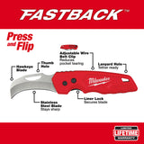 Milwaukee 48-22-1525 FASTBACK Hawkbill Folding Pocket Knife - 4