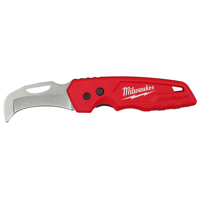 Milwaukee 48-22-1526 FASTBACK Blunt Tip Hawkbill Folding Pocket Knife