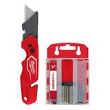 Milwaukee 48-22-1604 FASTBACK Folding Utility Knife Set with General Purpose Utility Blades (50 Pack)