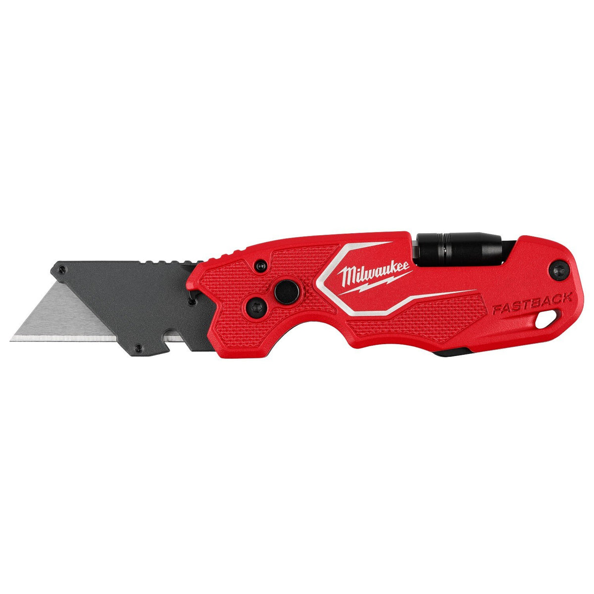 Milwaukee 48-22-1605 FASTBACK 6 in 1 Folding Utility Knife with Bit Holder and Wire Stripper