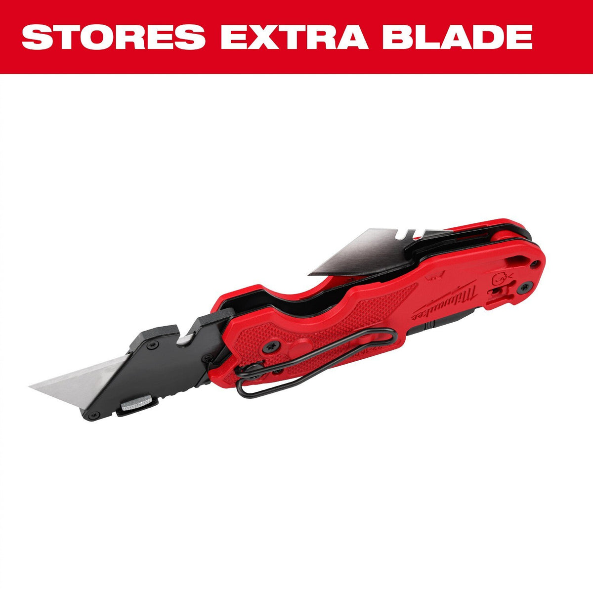 Milwaukee 48-22-1605 FASTBACK 6 in 1 Folding Utility Knife with Bit Holder and Wire Stripper - 10