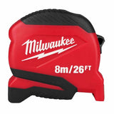 Milwaukee 48-22-1726 8m/26ft Compact Tape Measure - 6