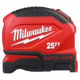 Milwaukee 48-22-1825 25ft Auto-Lock Tape Measure - 10
