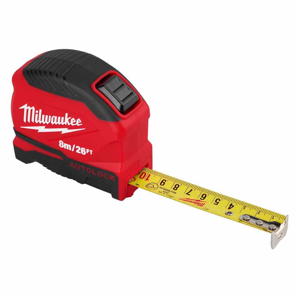 Milwaukee 48-22-1826 8m/26ft Auto-Lock Tape Measure