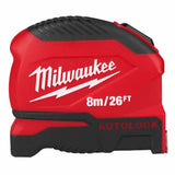 Milwaukee 48-22-1826 8m/26ft Auto-Lock Tape Measure - 6