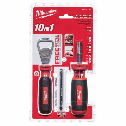 Milwaukee 48-22-2132 9-in-1 Square Drive Multi-bit Driver - 2