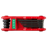 Milwaukee 48-22-2184 8-Key Folding Hex Key Set - Torx - 8