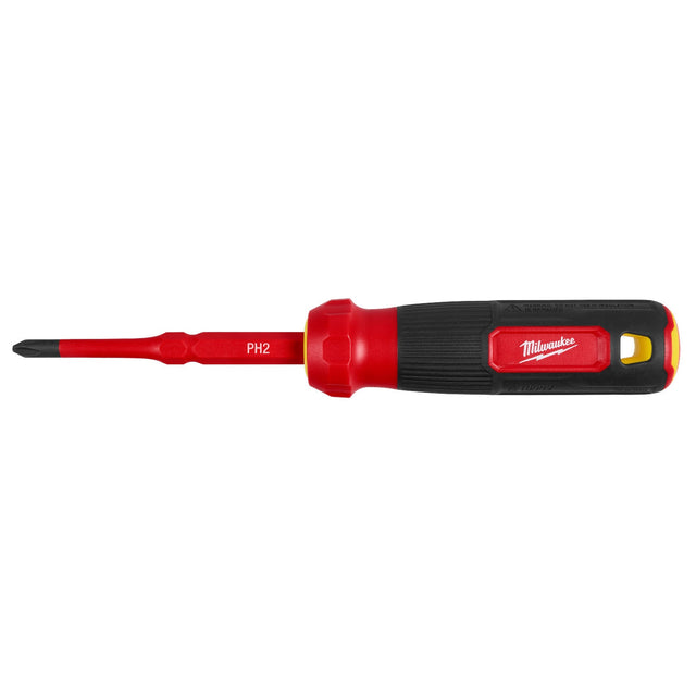 Milwaukee 48-22-2201 2-in-1 1000V Insulated Flip Shank Multi-Bit Screwdriver