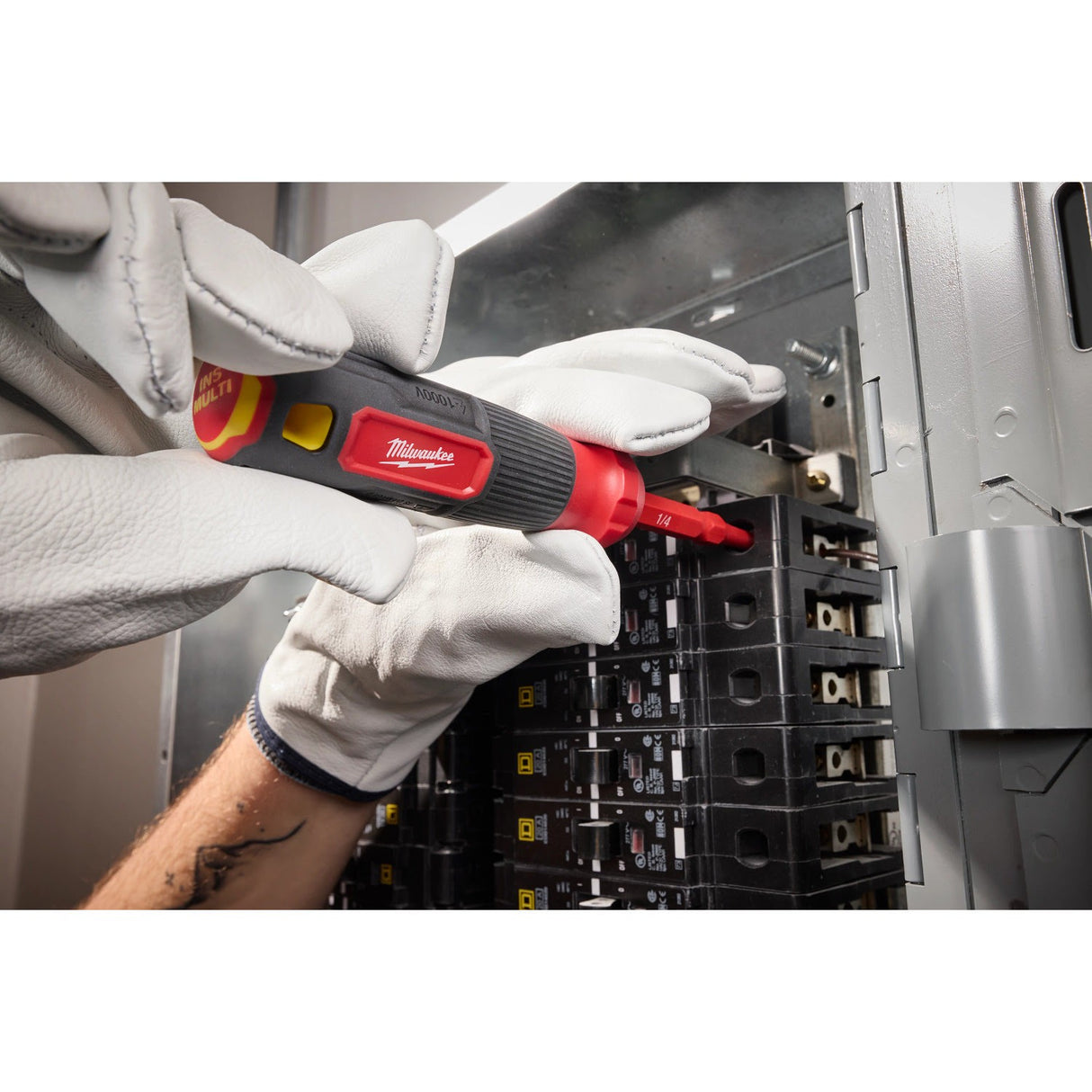 Milwaukee 48-22-2201 2-in-1 1000V Insulated Flip Shank Multi-Bit Screwdriver - 5