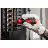 Milwaukee 48-22-2201 2-in-1 1000V Insulated Flip Shank Multi-Bit Screwdriver - 8