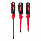 Milwaukee 48-22-2202 3PC 1000V Insulated Screwdriver Set - 5