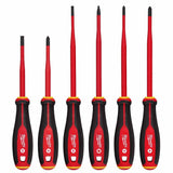 Milwaukee 48-22-2206 6pc 1000V Insulated Slim Tip Screwdriver Set