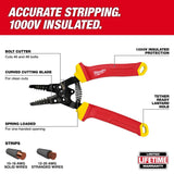 Milwaukee 48-22-2214 1000V Insulated 10-20 AWG Wire Stripper & Cutter - 2