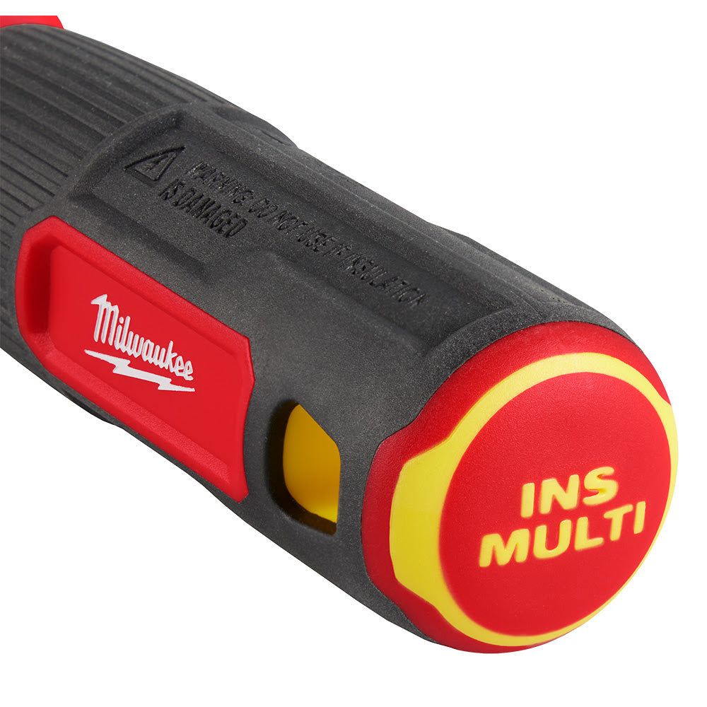 Milwaukee 48-22-2216 4-in-1 1000V Insulated Slim Tip Multi-Bit Screwdriver - 8