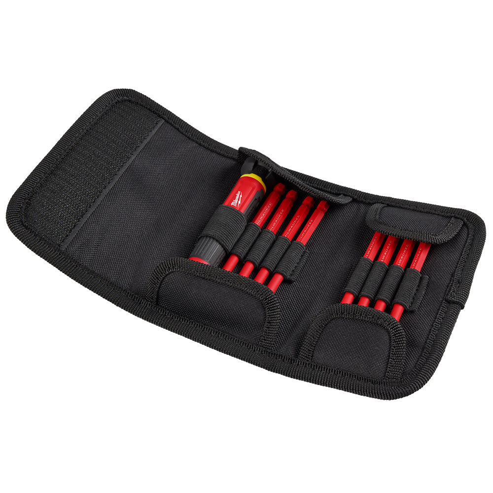 Milwaukee 48-22-2217 8-in-1 1000V Insulated Precision Multi-Bit Screwdriver Set - 6