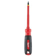 Milwaukee 48-22-2231 3/16" Cabinet - 4" 1000V Insulated Screwdriver