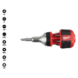 Milwaukee 48-22-2330 8-in-1 Compact Ratcheting Multi-bit Driver - 9