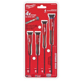 Milwaukee 48-22-2604 4 PC Precision Screwdriver Set - 2