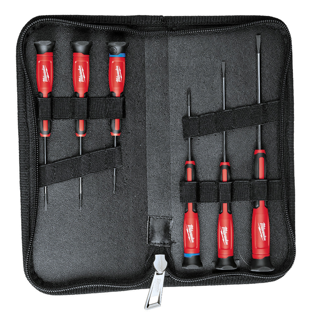 Milwaukee 48-22-2606 6 PC Precision Screwdriver Set - 6