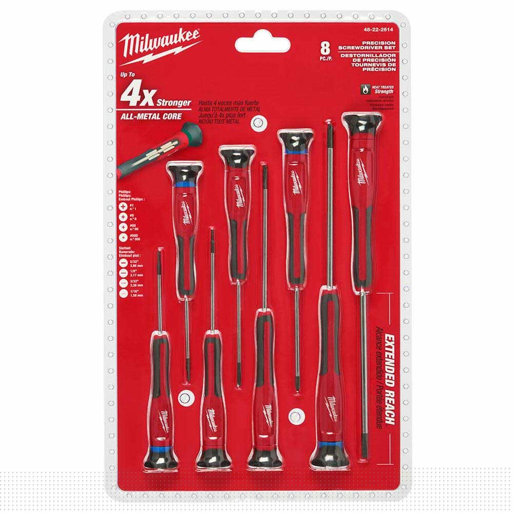 Milwaukee 48-22-2614 8PC Precision Screwdriver - 4