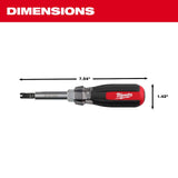 Milwaukee 48-22-2902 9-in-1 Punchdown Multi-Bit Screwdriver - 3