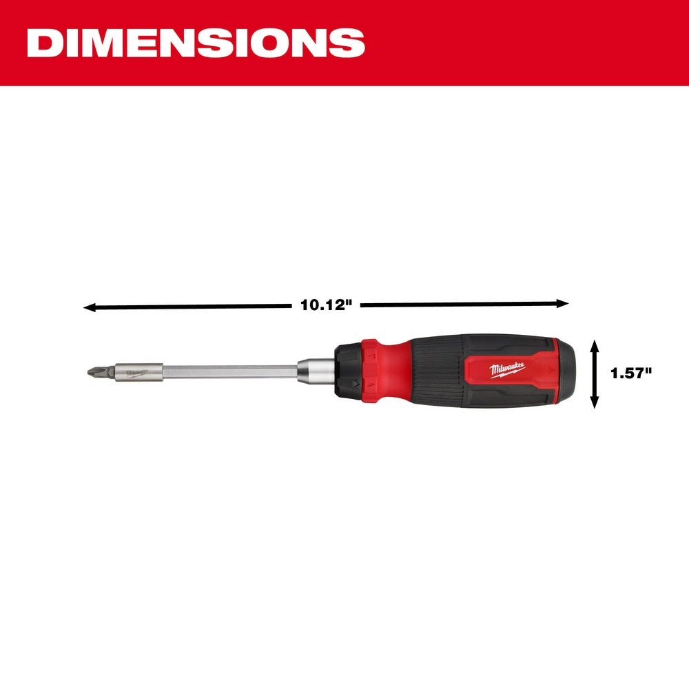 Milwaukee 48-22-2903 14-in-1 Ratcheting Multi-Bit Screwdriver - 3