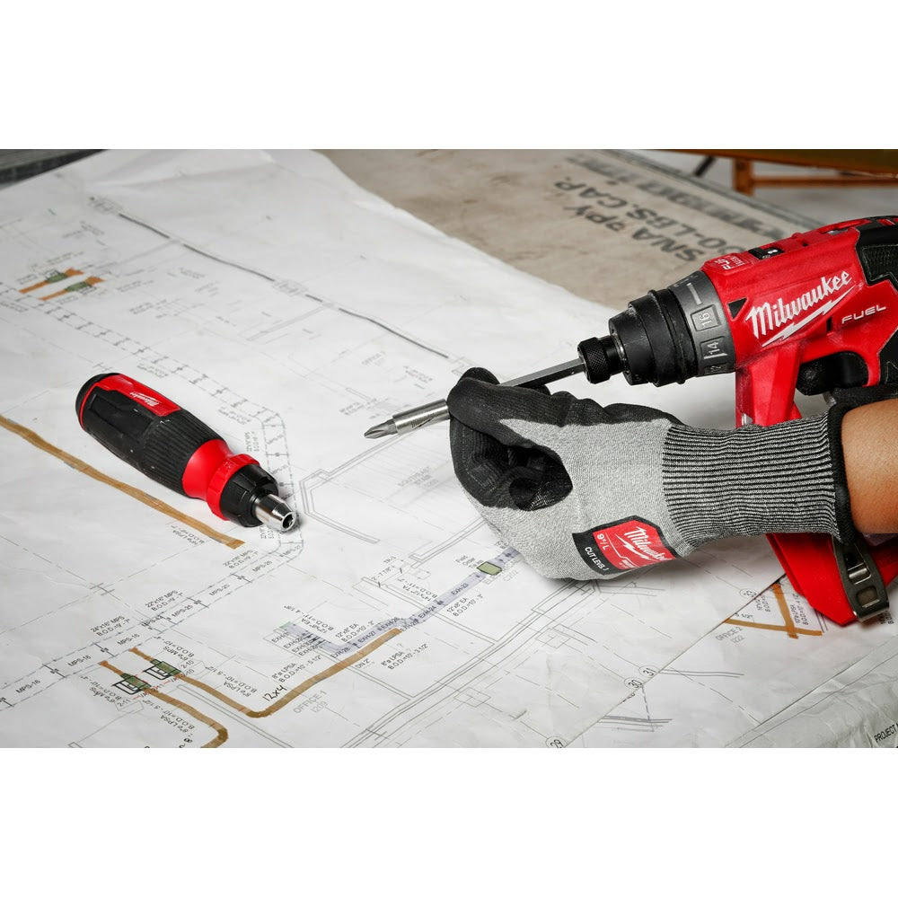 Milwaukee 48-22-2903 14-in-1 Ratcheting Multi-Bit Screwdriver - 8