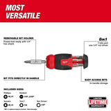 Milwaukee 48-22-2910 8-in-1 Compact Multi-Bit Screwdriver - 4