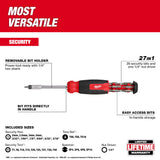 Milwaukee 48-22-2911 27-in-1 Security Multi-Bit Screwdriver - 2