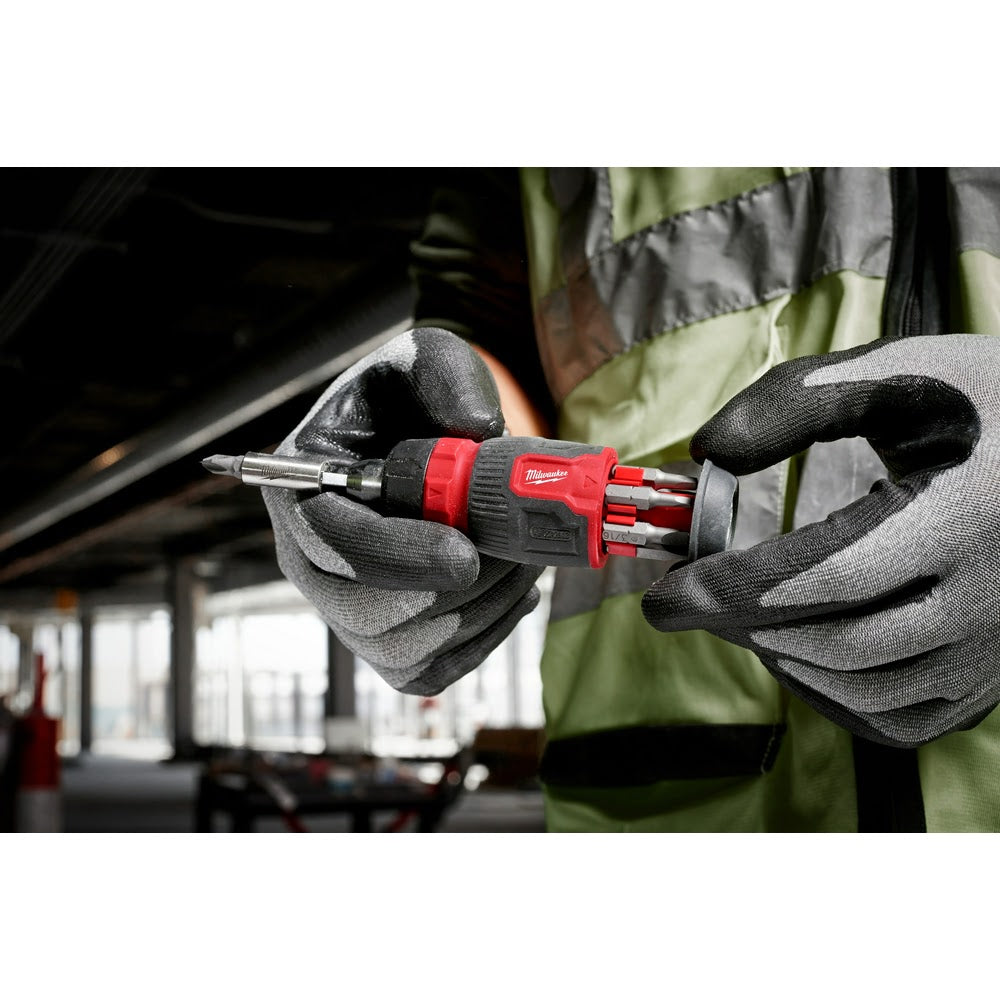 Milwaukee 48-22-2913 8-in-1 Ratcheting Compact Multi-Bit Screwdriver - 5