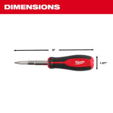 Milwaukee 48-22-2914 11-in-1 Magnetic Multi-Bit Screwdriver - 4