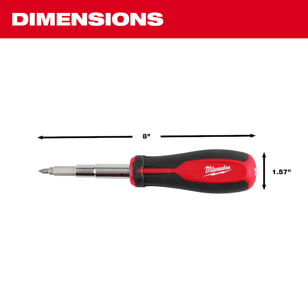 Milwaukee 48-22-2914 11-in-1 Magnetic Multi-Bit Screwdriver - 4