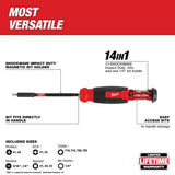 Milwaukee 48-22-2915 14-in-1 Multi-Bit Screwdriver W/ SHOCKWAVE Impact Duty Bits - 3