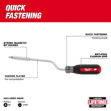 Milwaukee 48-22-2916 2-in-1 Rotating Multi-Bit Screwdriver - 2