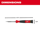 Milwaukee 48-22-2931 4-in-1 TORX Security Precision Multi-Bit Screwdriver - 6